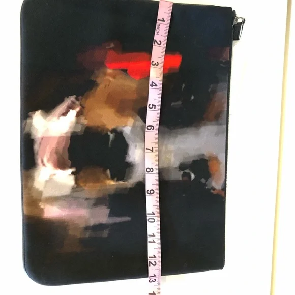 Givenchy Doberman Cotton Pouch/ Clutch 13” x 9.5” - Picture 6 of 8